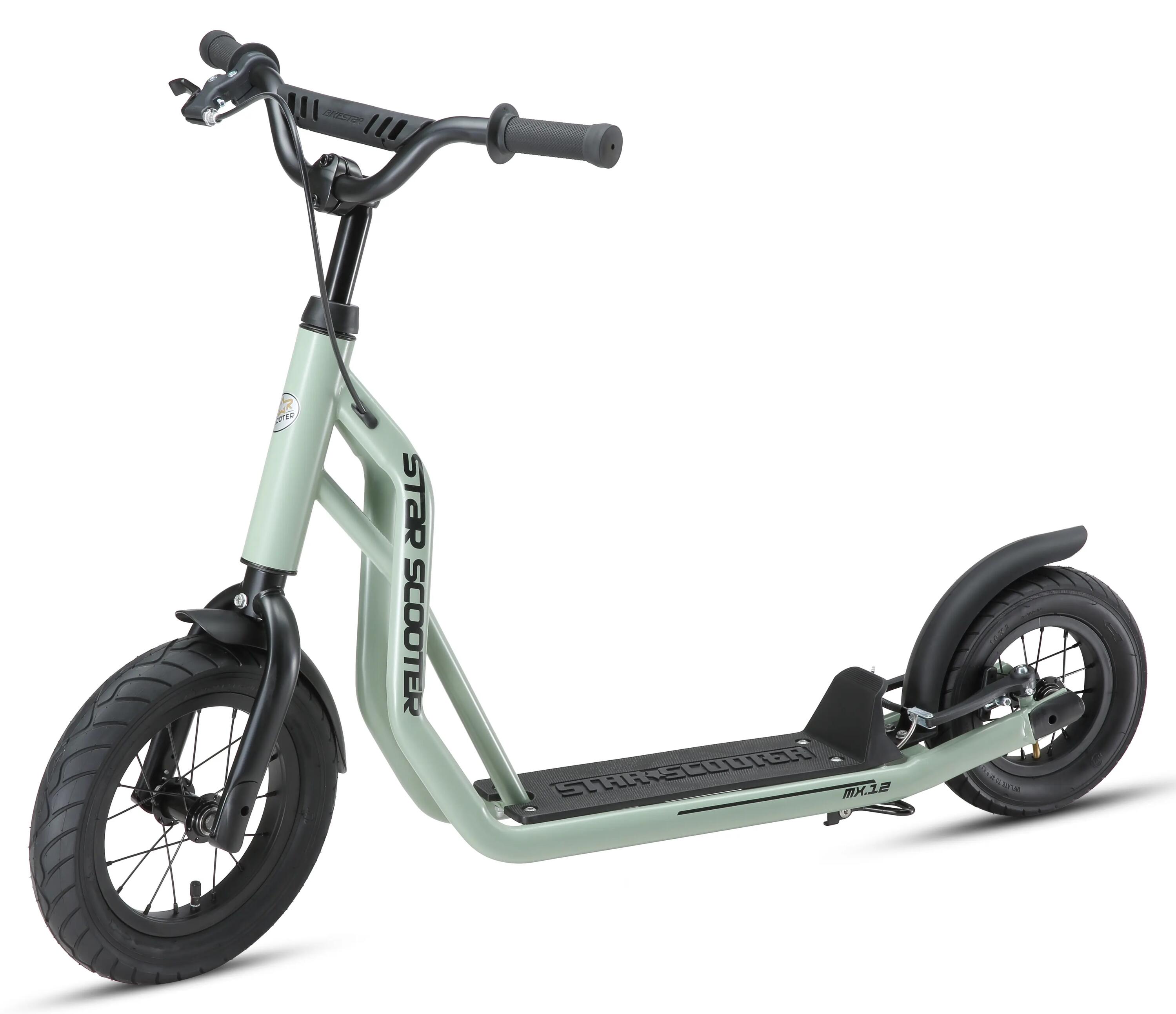 Monopattino con granruote 12", per bambini 8 anni, pneumatici ad aria, Mixed 4/9