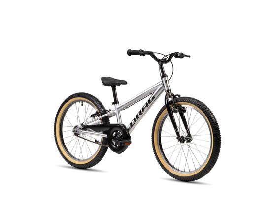 Drag Alpha 20 Kinderfahrrad – Leichter Aluminiumrahmen, 20 Zoll, Singlespeed