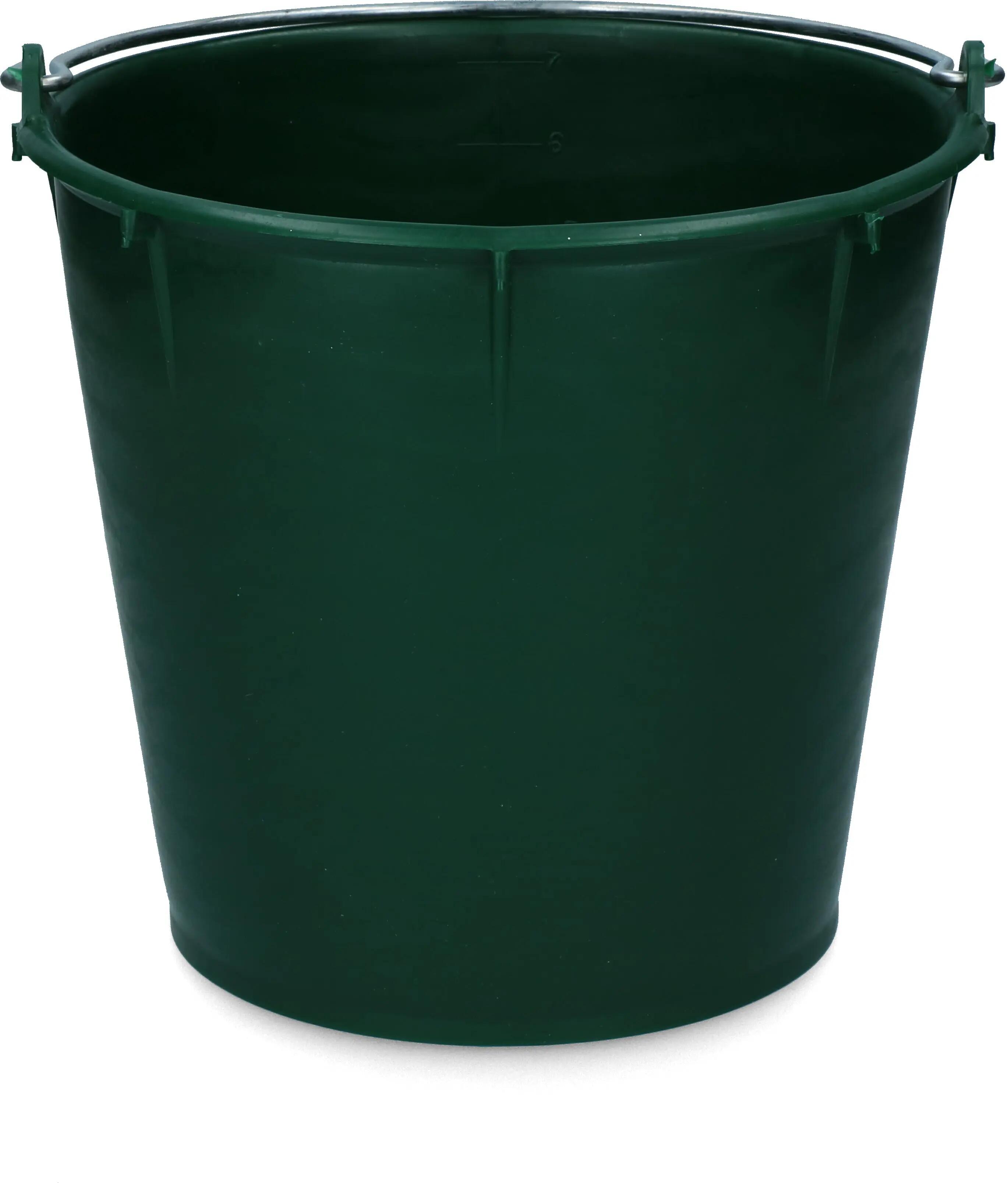 Emmer 7 l met beugel Groen 2/2