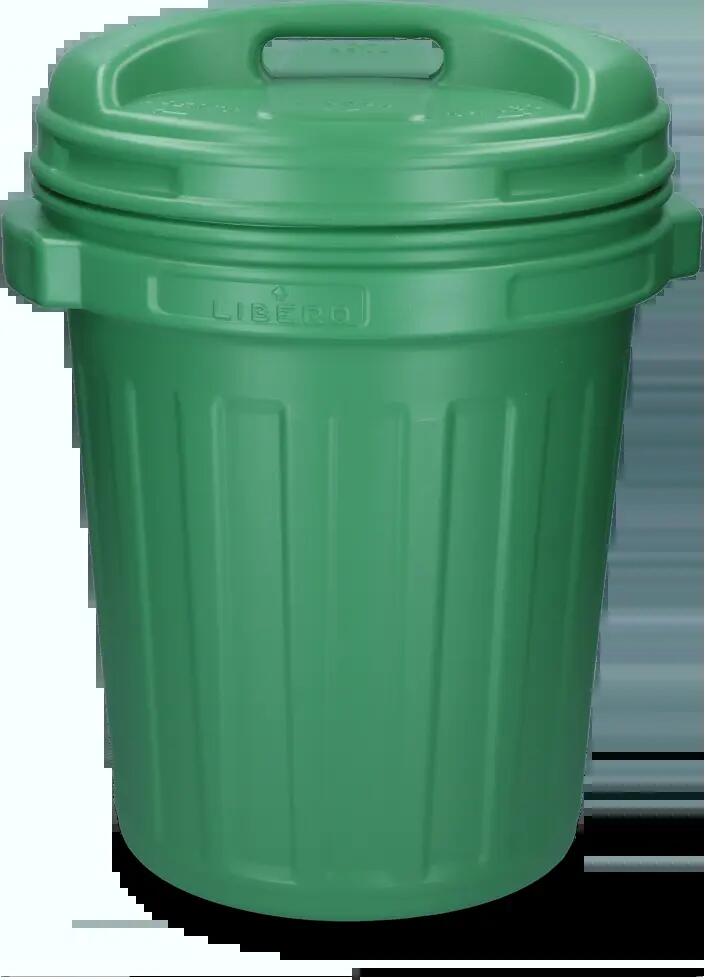 Voerton met draaisluiting 40 liter Black Groen 2/2