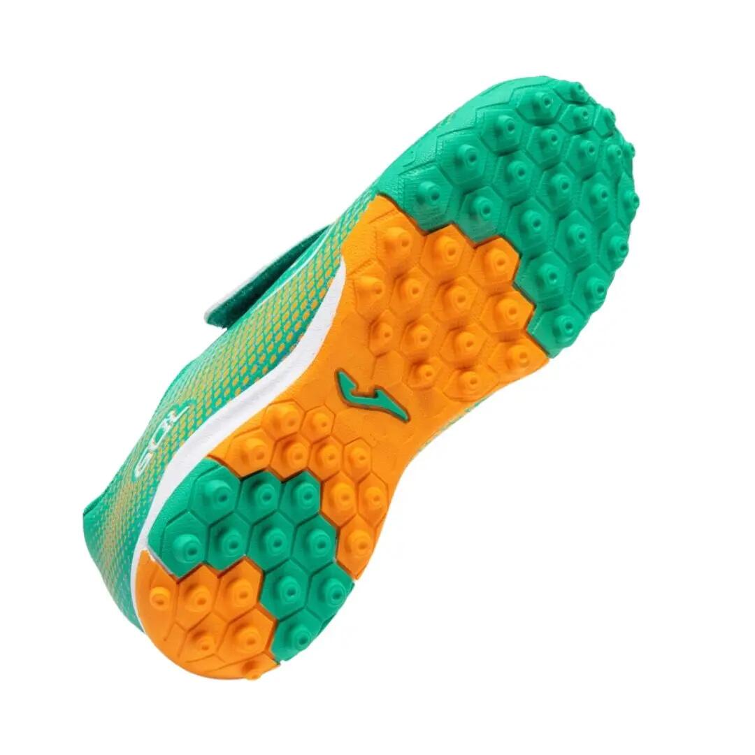 Botas Fútbol Fútbol Niños Joma Gol Jr 26 TF Verde 5/5