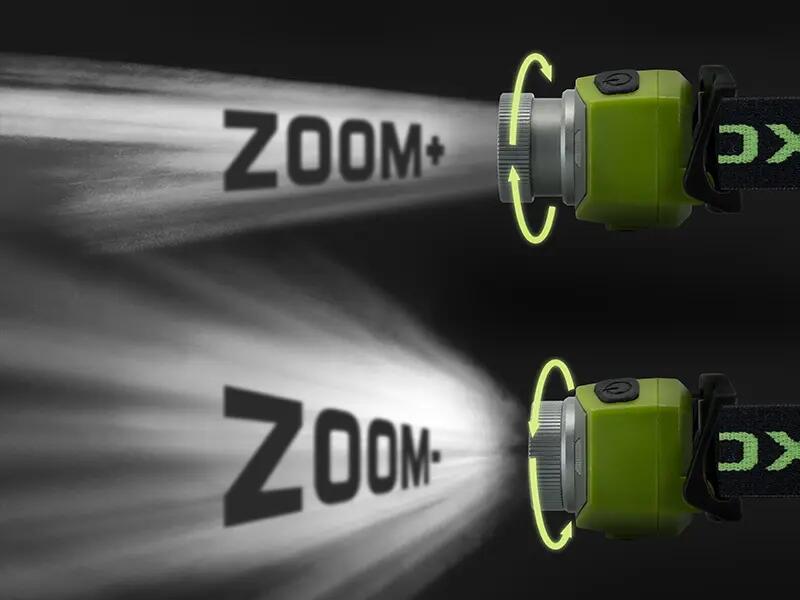 Linterna frontal OXUS Zoom 4/6