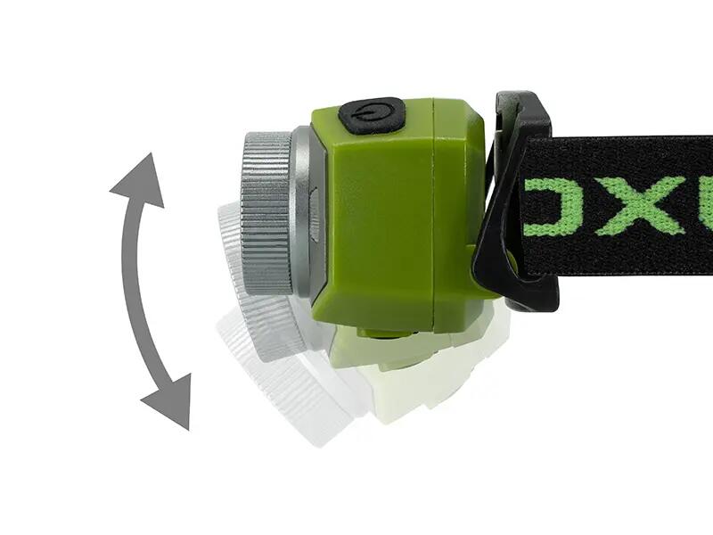Linterna frontal OXUS Zoom 2/6