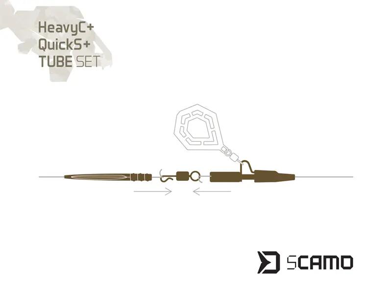 Set sCAMO HeavyC + QuickS + Tubo / 5 set di | #4 3/4