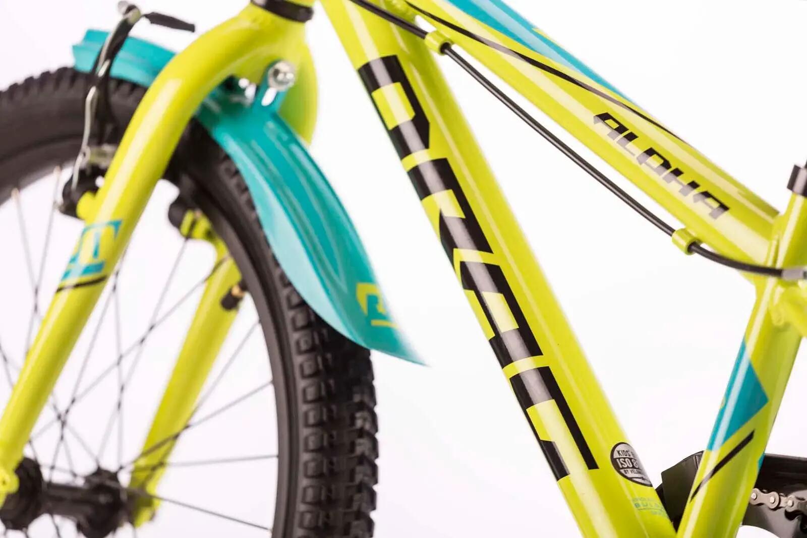 Drag Alpha 20 Kinderfahrrad – Leichter Aluminiumrahmen, 20 Zoll, Singlespeed 6/7