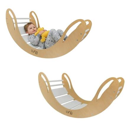 Houten rocker Smile