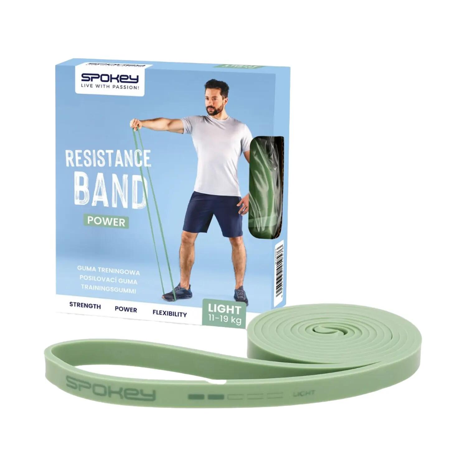 Banda de Resistencia para Fitness Power de Goma Verde Talla Única 5/5