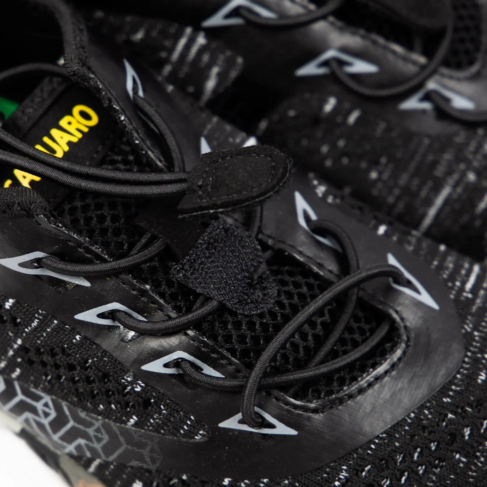 Saguaro Barfußschuh Smart II – Leichter Trail- und Fitnessschuh Schwarz 5/6