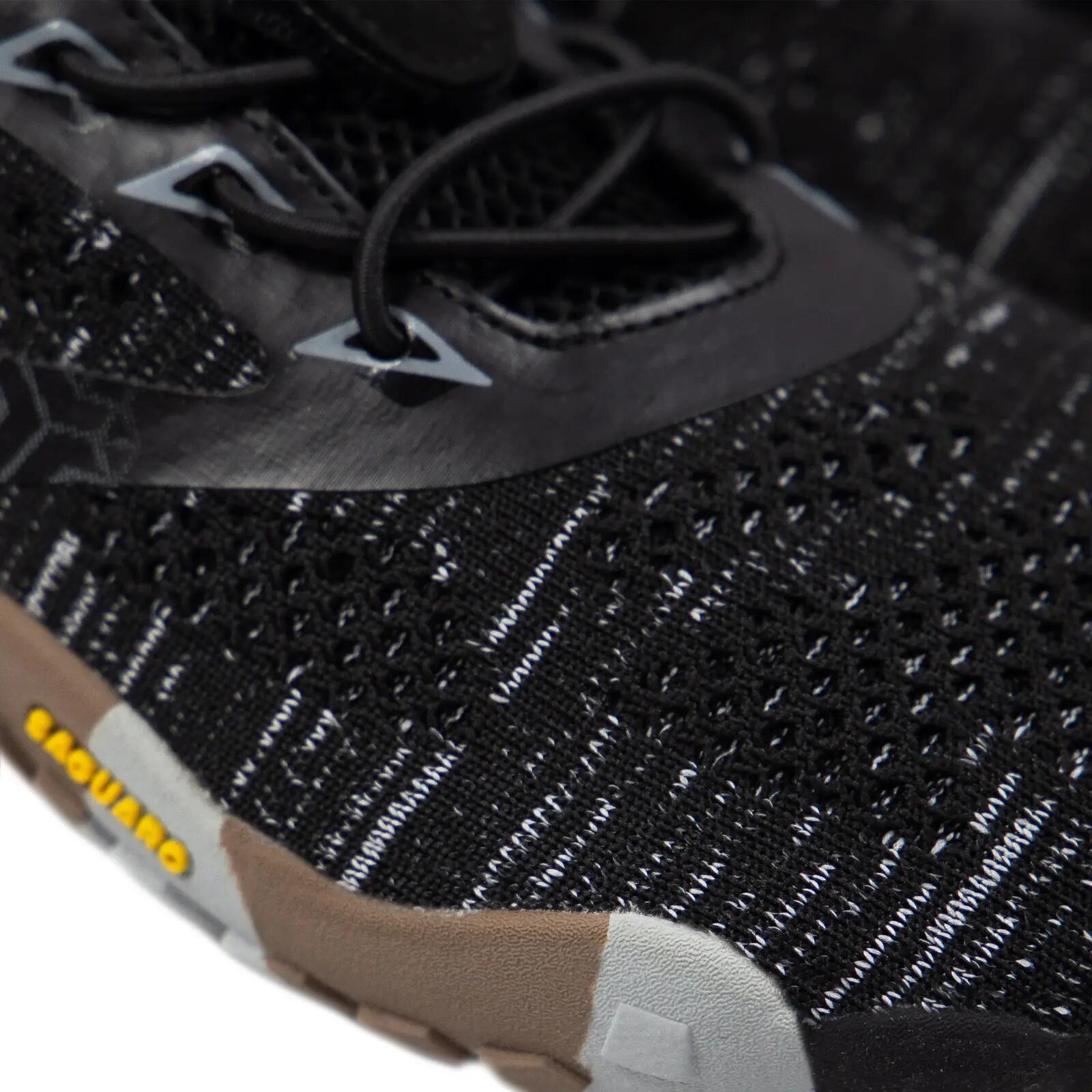 Saguaro Barfußschuh Smart II – Leichter Trail- und Fitnessschuh Schwarz 4/6