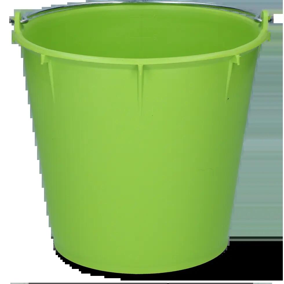 Secchio da 7 l con manico Verde acido 2/2