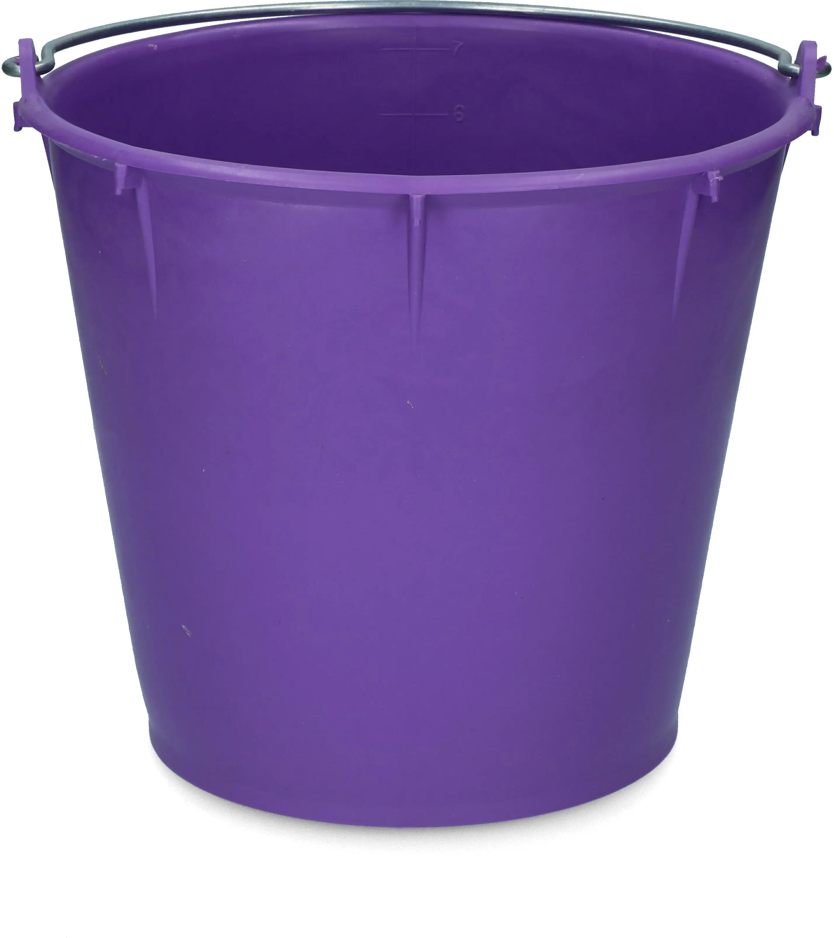 Secchio da 7 l con manico Viola 2/2