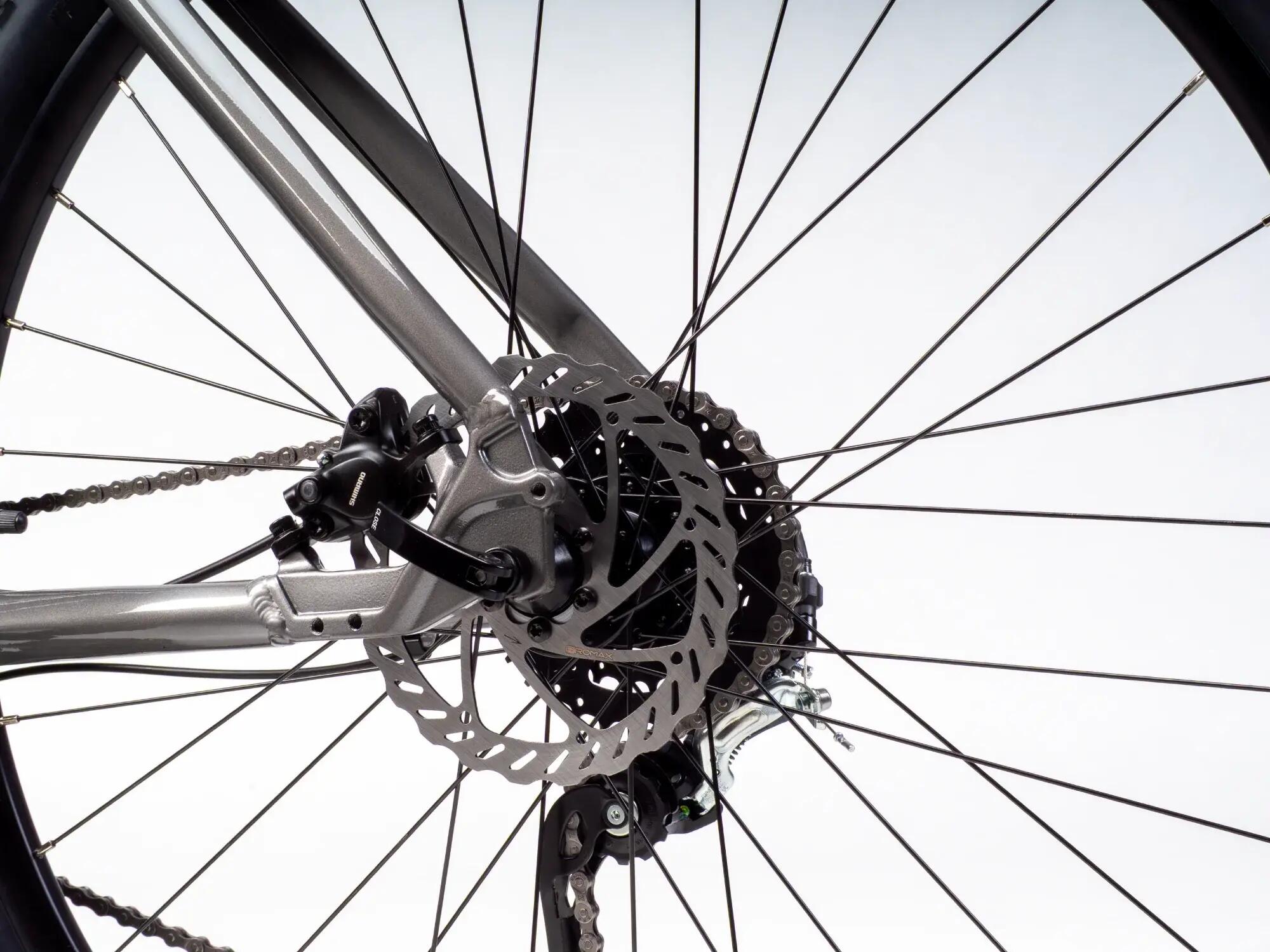 Robustes 29-Zoll-Hardtail mit Shimano-Antrieb, hydraulischen Scheibenbremsen und 9/13