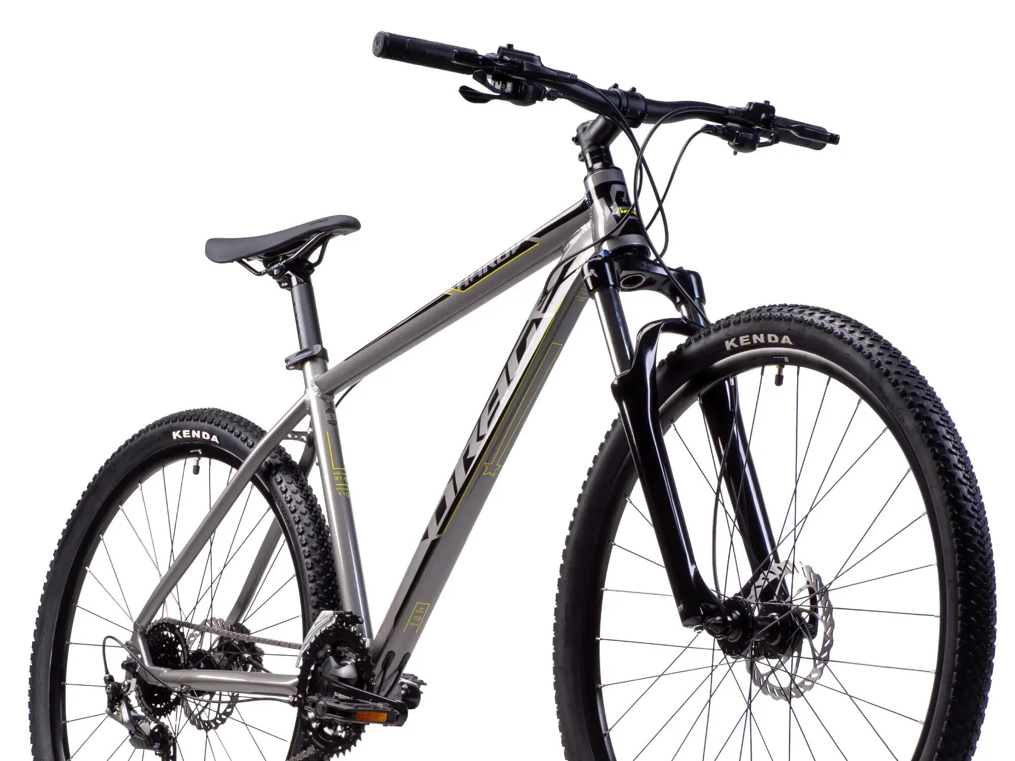 Robustes 29-Zoll-Hardtail mit Shimano-Antrieb, hydraulischen Scheibenbremsen und 11/13