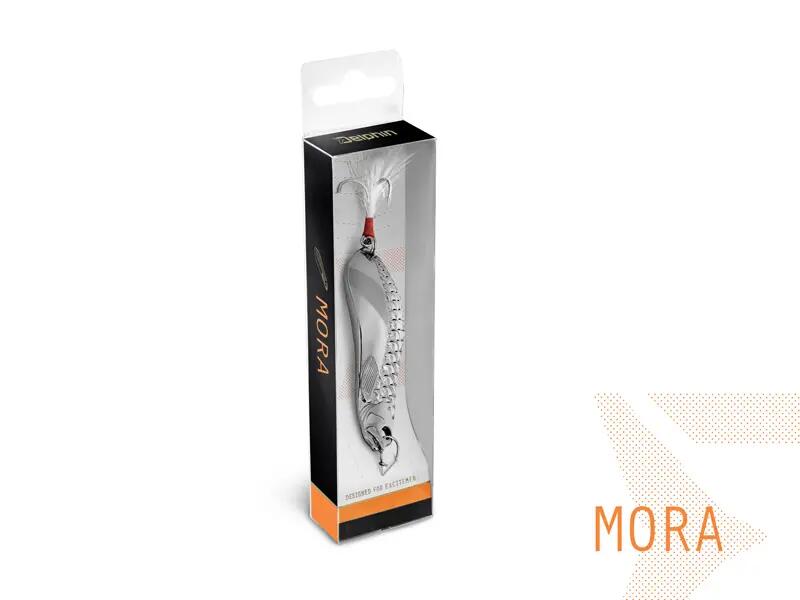 Cucharilla ondulante MORA | 30g FIRE ORANGE hook #4 6/6