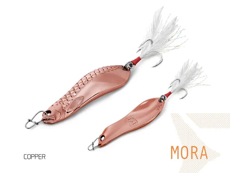 Cucharilla ondulante MORA | 30g FIRE ORANGE hook #4 4/6