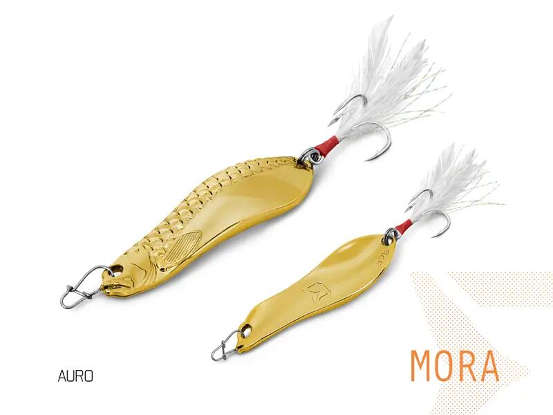 Cucharilla ondulante MORA | 30g FIRE ORANGE hook #4 3/6