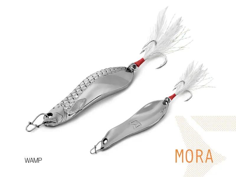 Cucharilla ondulante MORA | 30g FIRE ORANGE hook #4 2/6