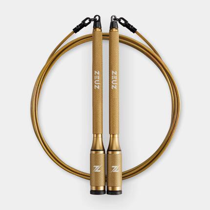Corde à sauter ZEUZ Tornado Pro – Speed rope fitness – Noir