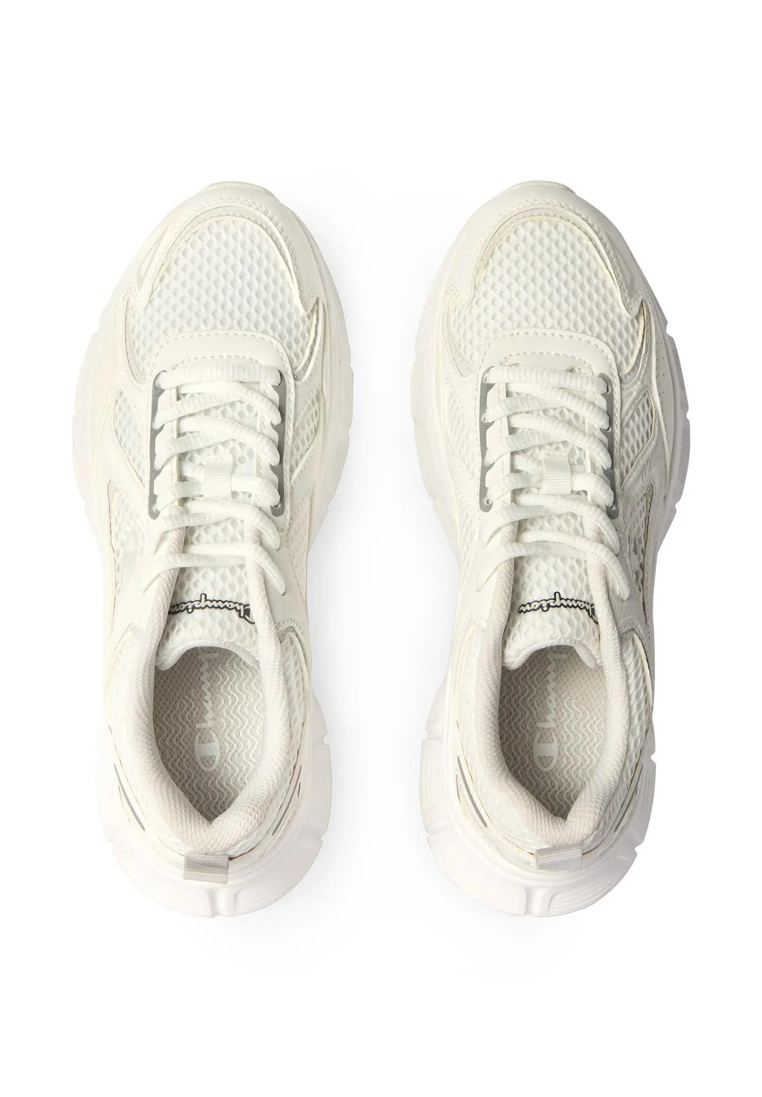 Champion Unisex RT25 MESH Sneaker White/Lite Grey 5/5