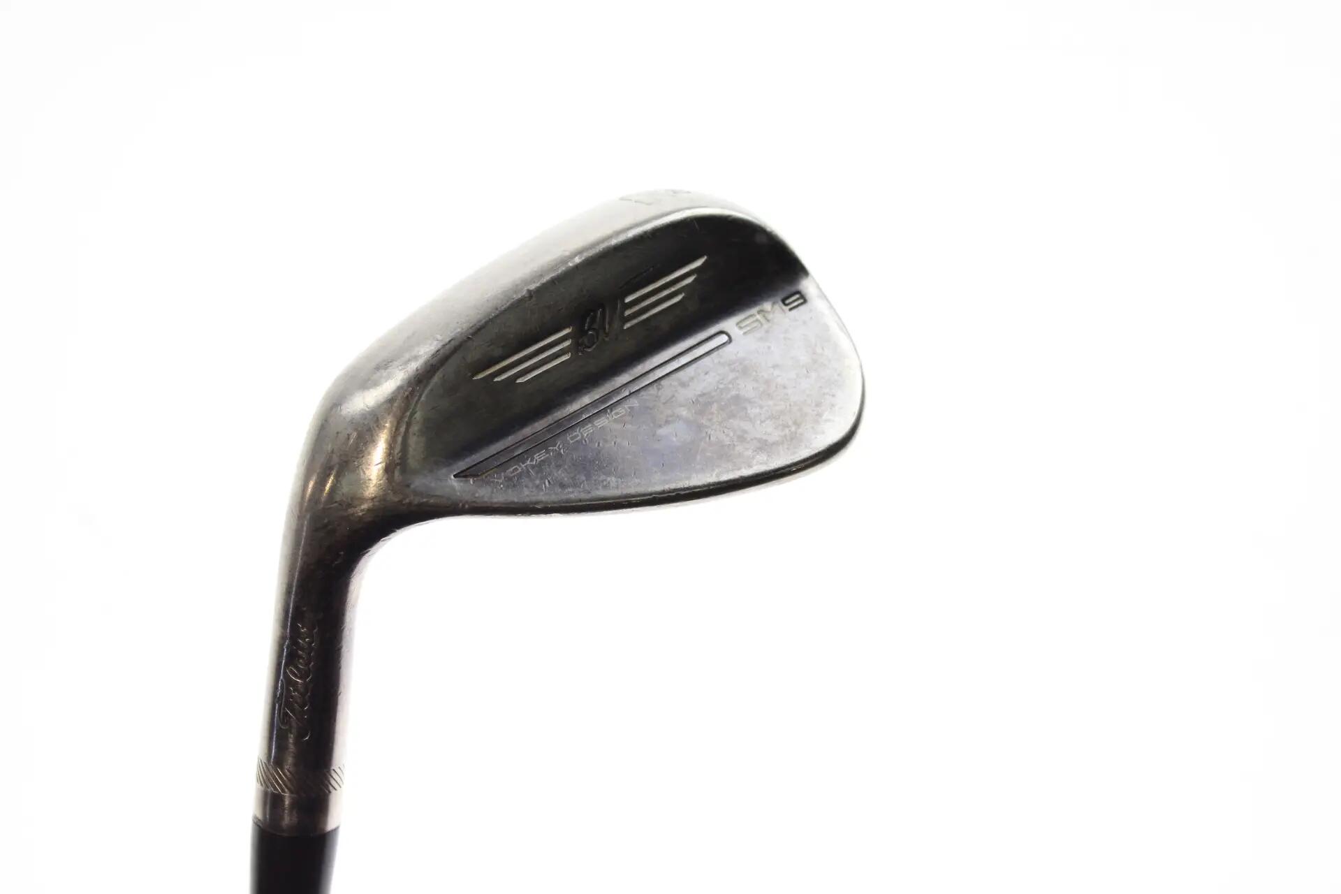 Seconde vie - Titleist Vokey SM9 Brushed Steel F-Grind LH 52-deg Wedge - Good 1/5