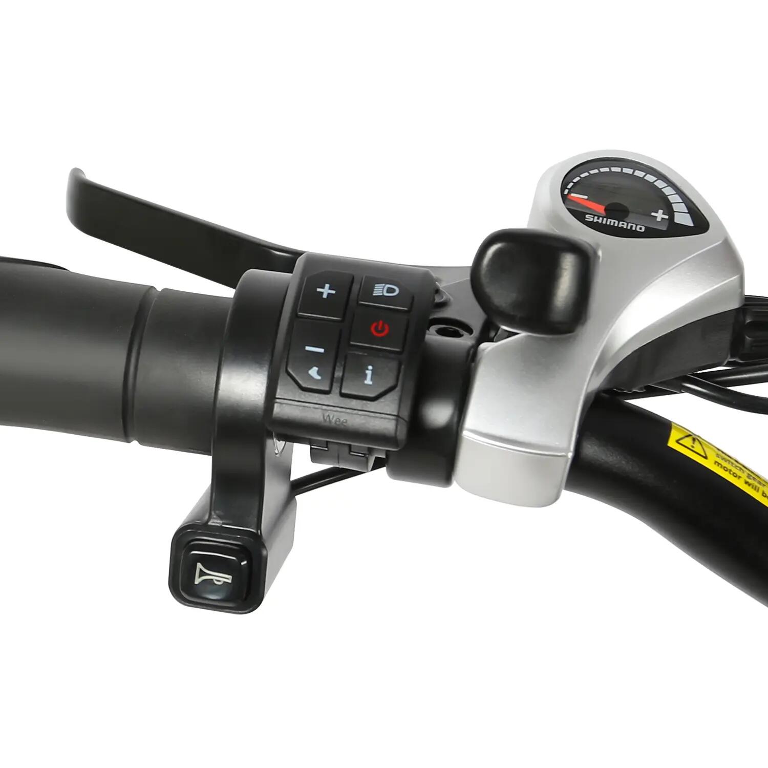 E-bike urbana adulto SAMEBIKE SY26 bateria 480Wh/13Ah 6/7