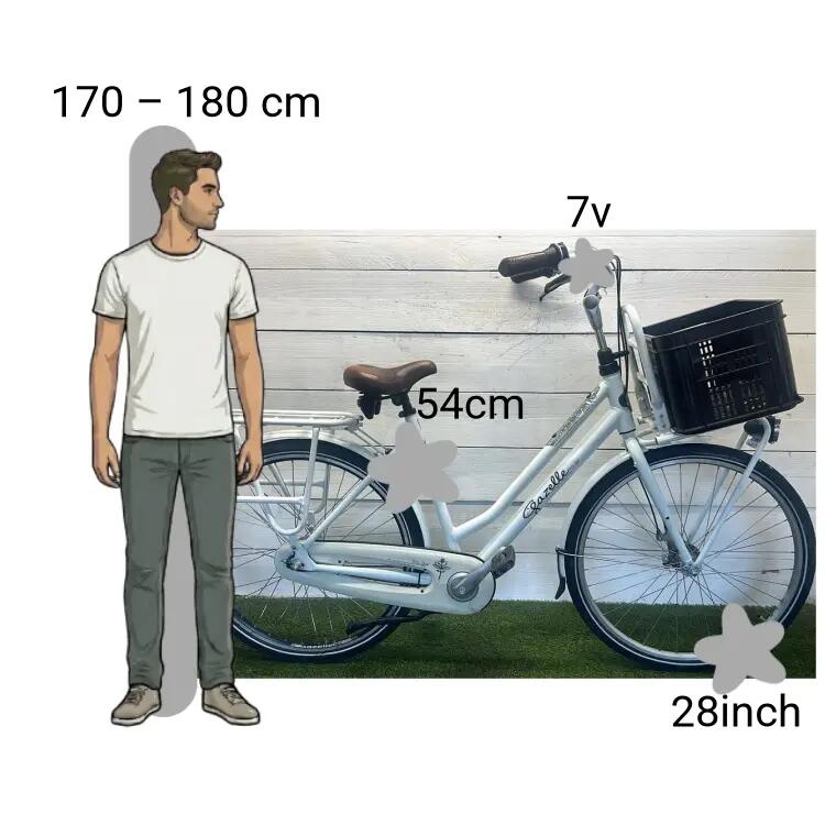 Bicicleta usada Gazelle Miss Grace 2/4