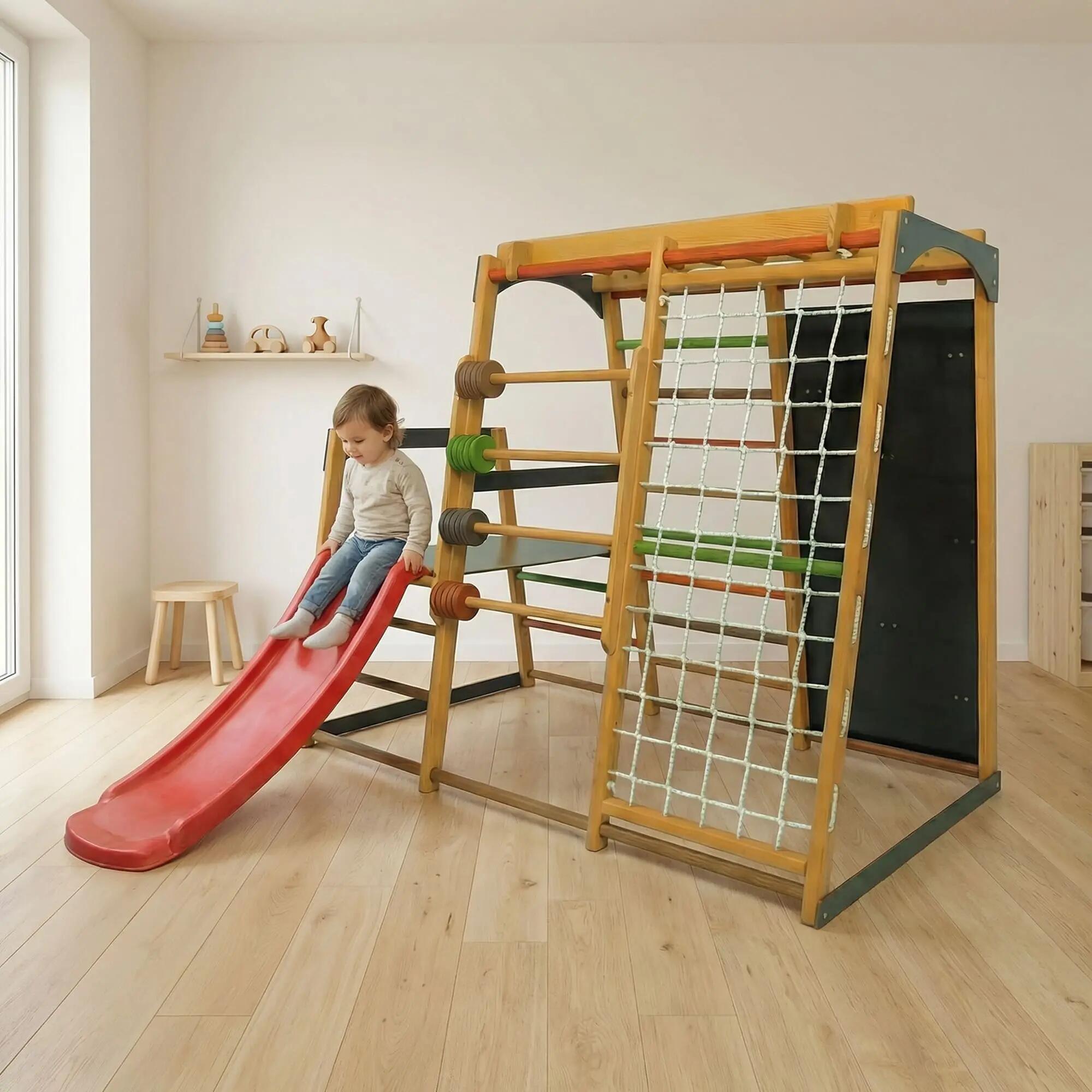 Bambino Spielplatz - rote Rutsche 5/7