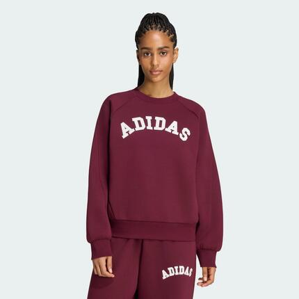Sweat-shirt ras-du-cou 3 bandes Adidas Femmes