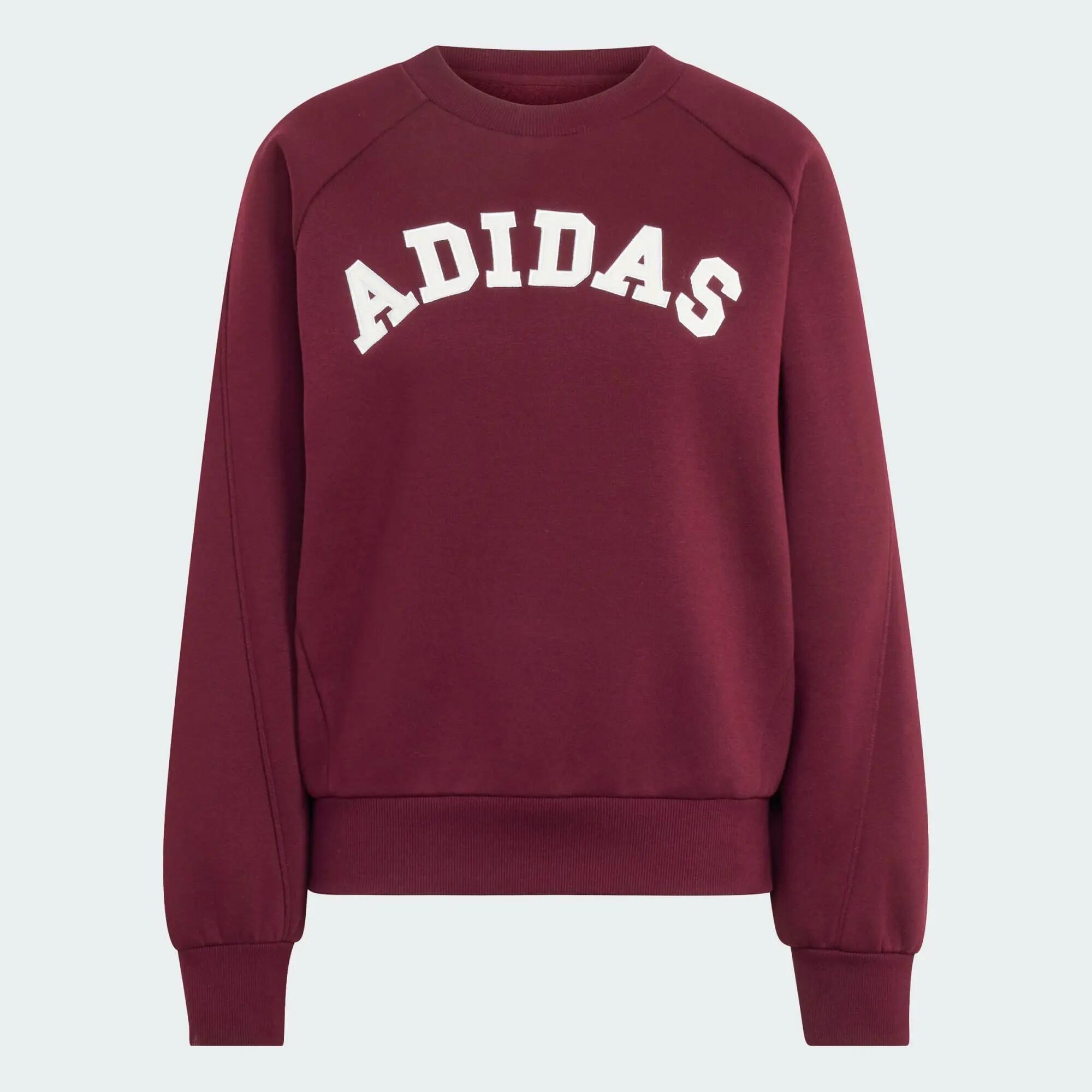Sweatshirt Adidas 3-Stripes Crew para Mulher 2/5