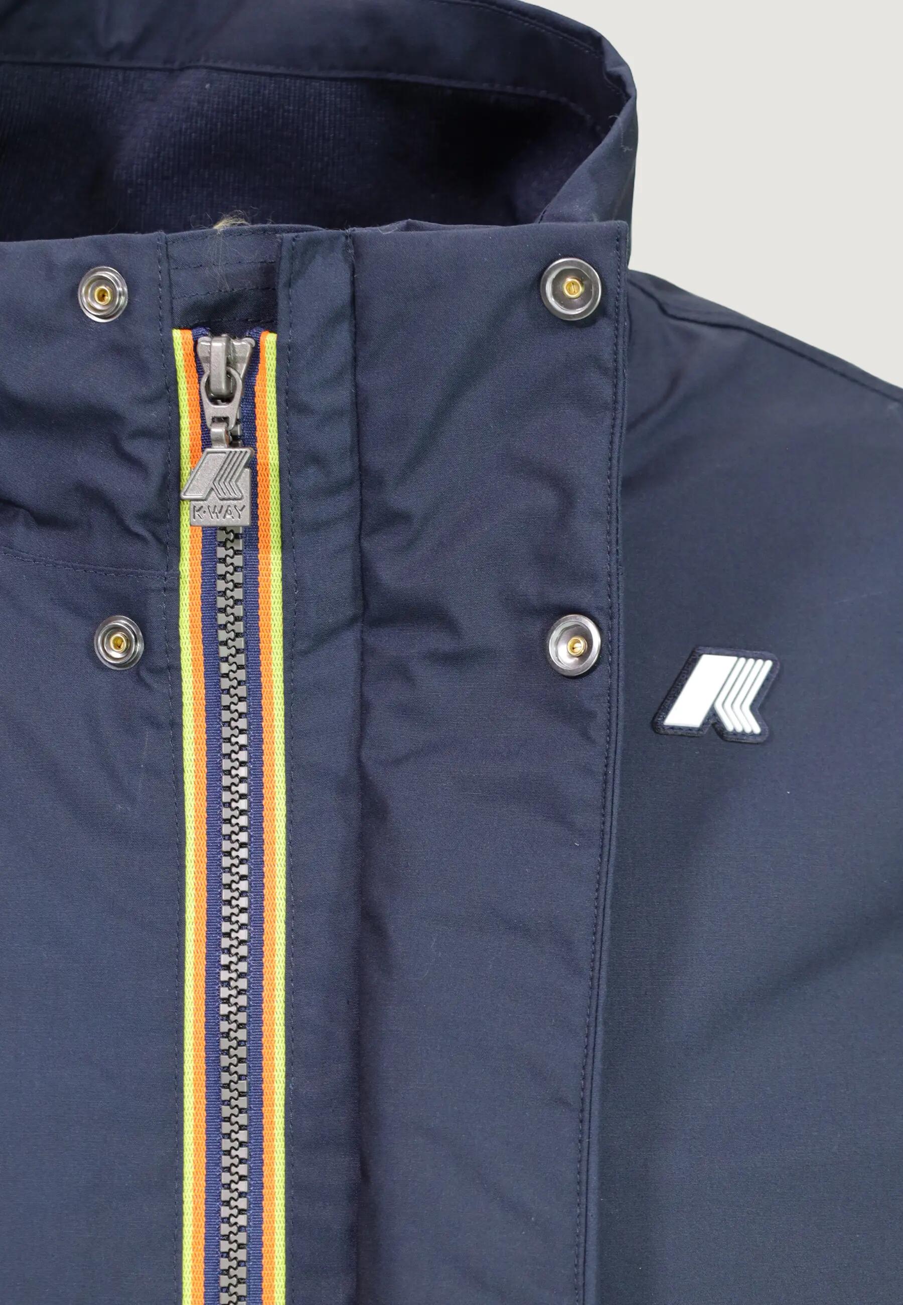 Kurtka anorak Mężczyzna K-WAY Arsene Warm Micro Canvas 5/5