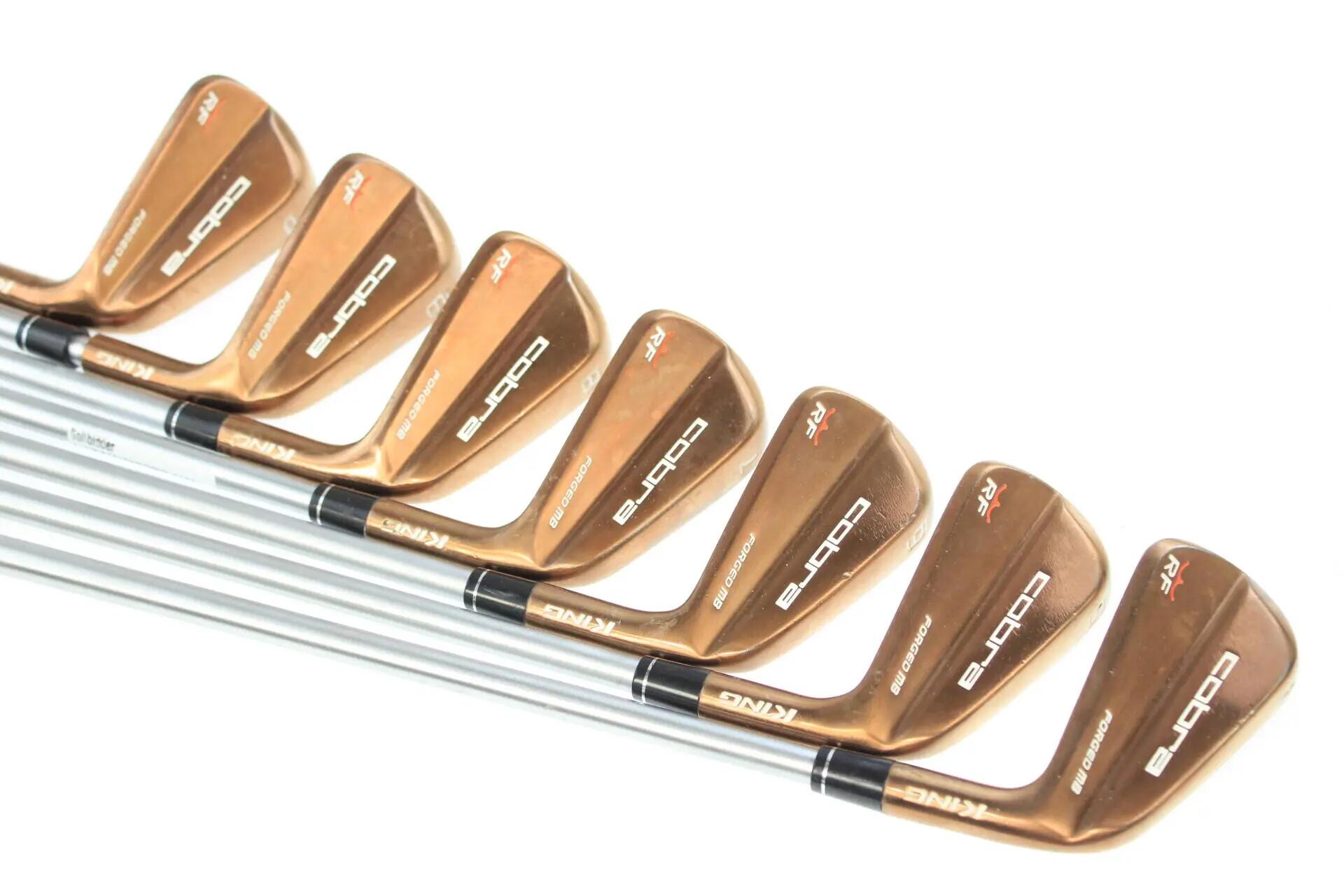 Seconde vie - Cobra King RF Forged MB Copper RH 4-PW Iron Set - Good 3/5