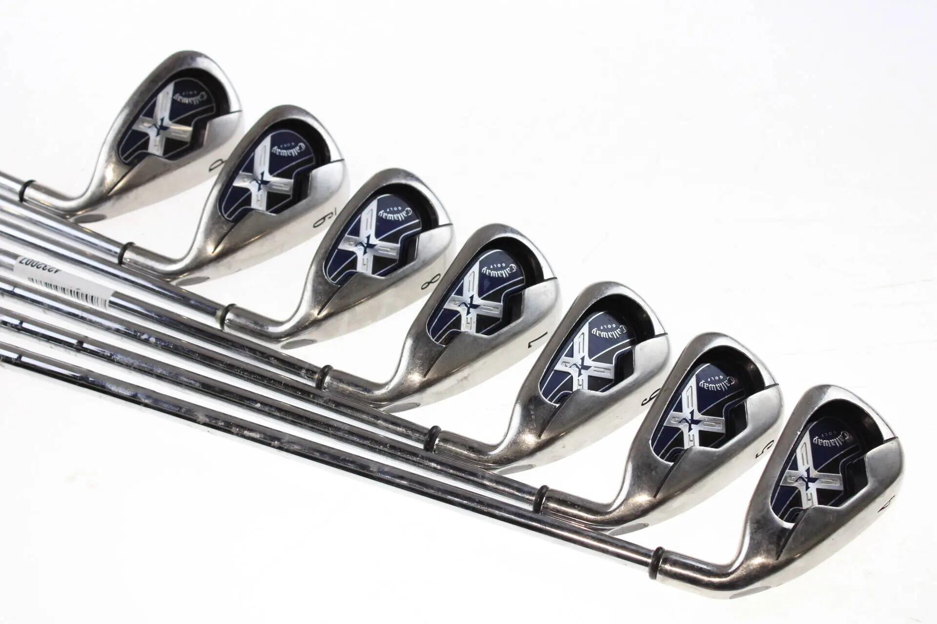 Seconde vie - Callaway X-18 RH 4-PW Iron Set - Good 3/5