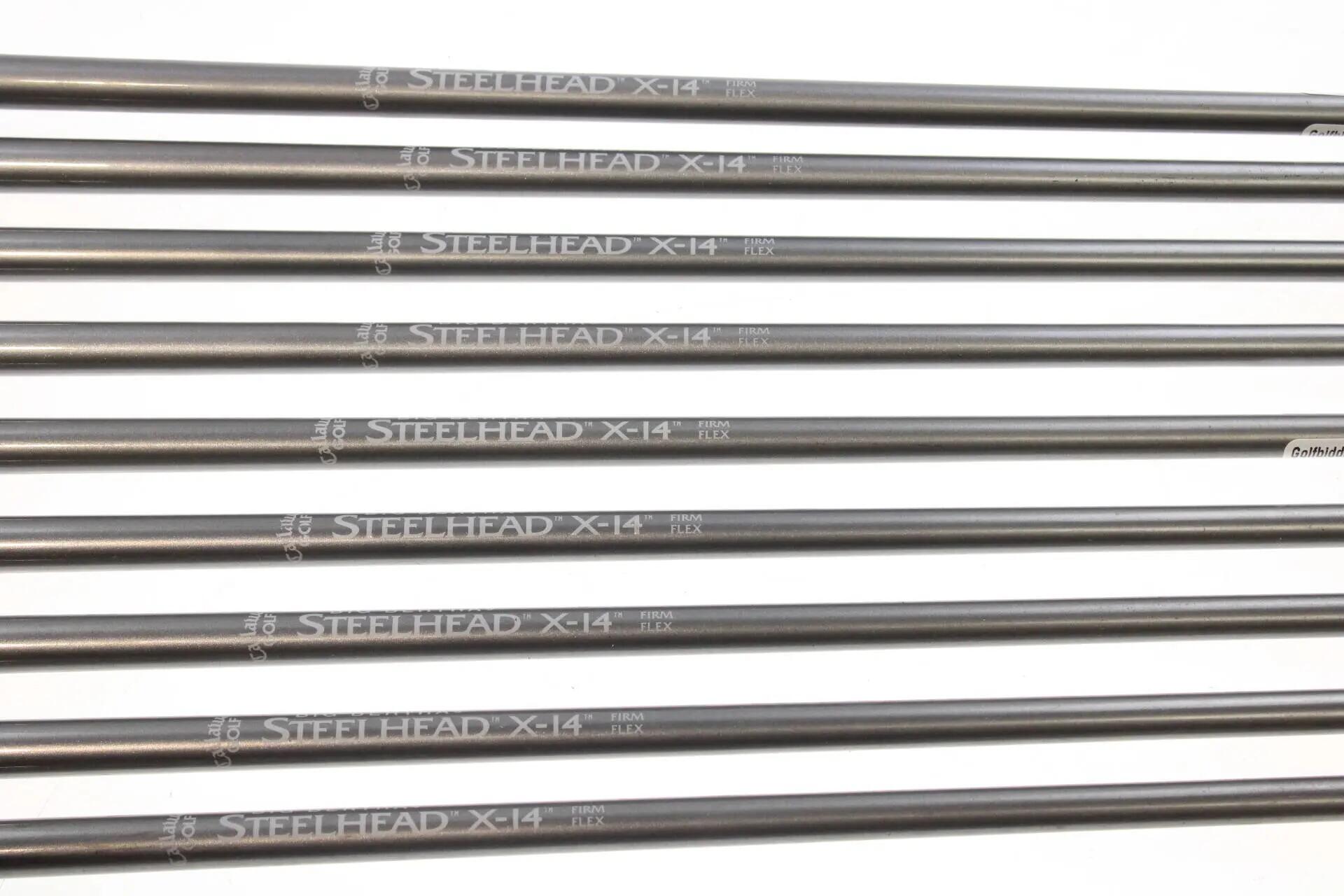 Seconde vie - Callaway STEELHEAD X-14 RH 3-PW-SW Iron Set - Good 4/5
