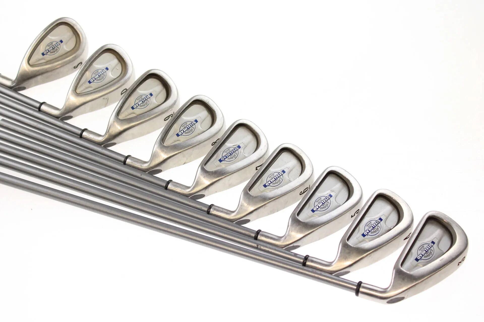 Seconde vie - Callaway STEELHEAD X-14 RH 3-PW-SW Iron Set - Good 3/5