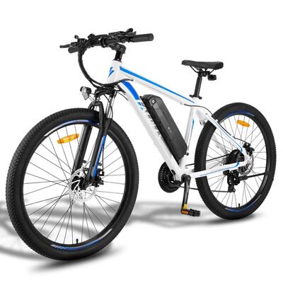Bicicletta Elettrica FAFREES F28 MT 250W 36V15Ah 275" Bianco-Blu