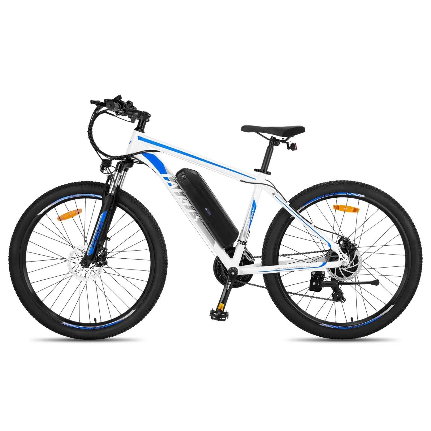 Vélo Électrique FAFREES F28 MT 250W 36V15Ah 27,5" Blanc-Bleu 4/5