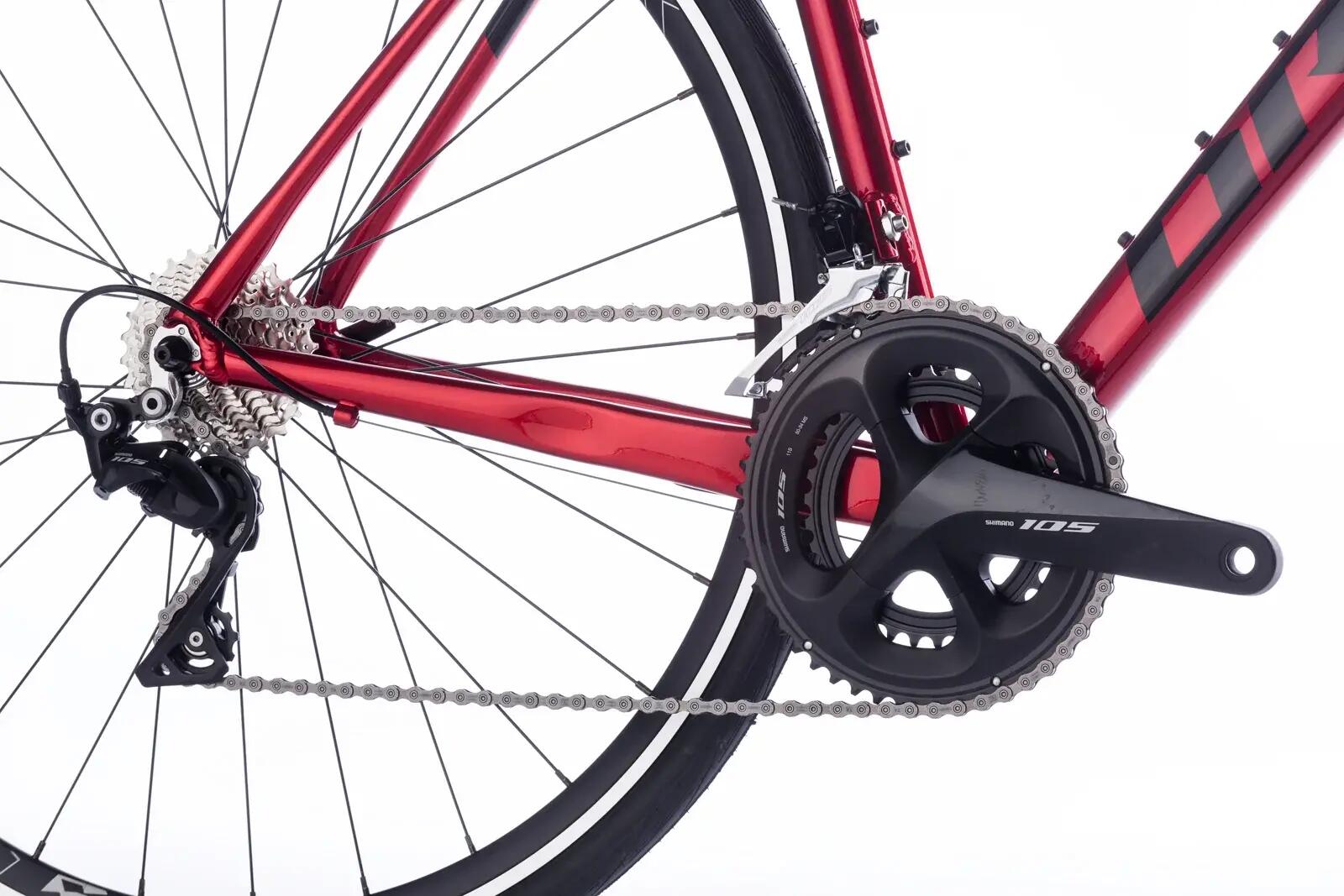 Drag Volta 7.0 Rennrad – Shimano 105 2x11, Carbon-Gabel, Aluminiumrahmen 7/8