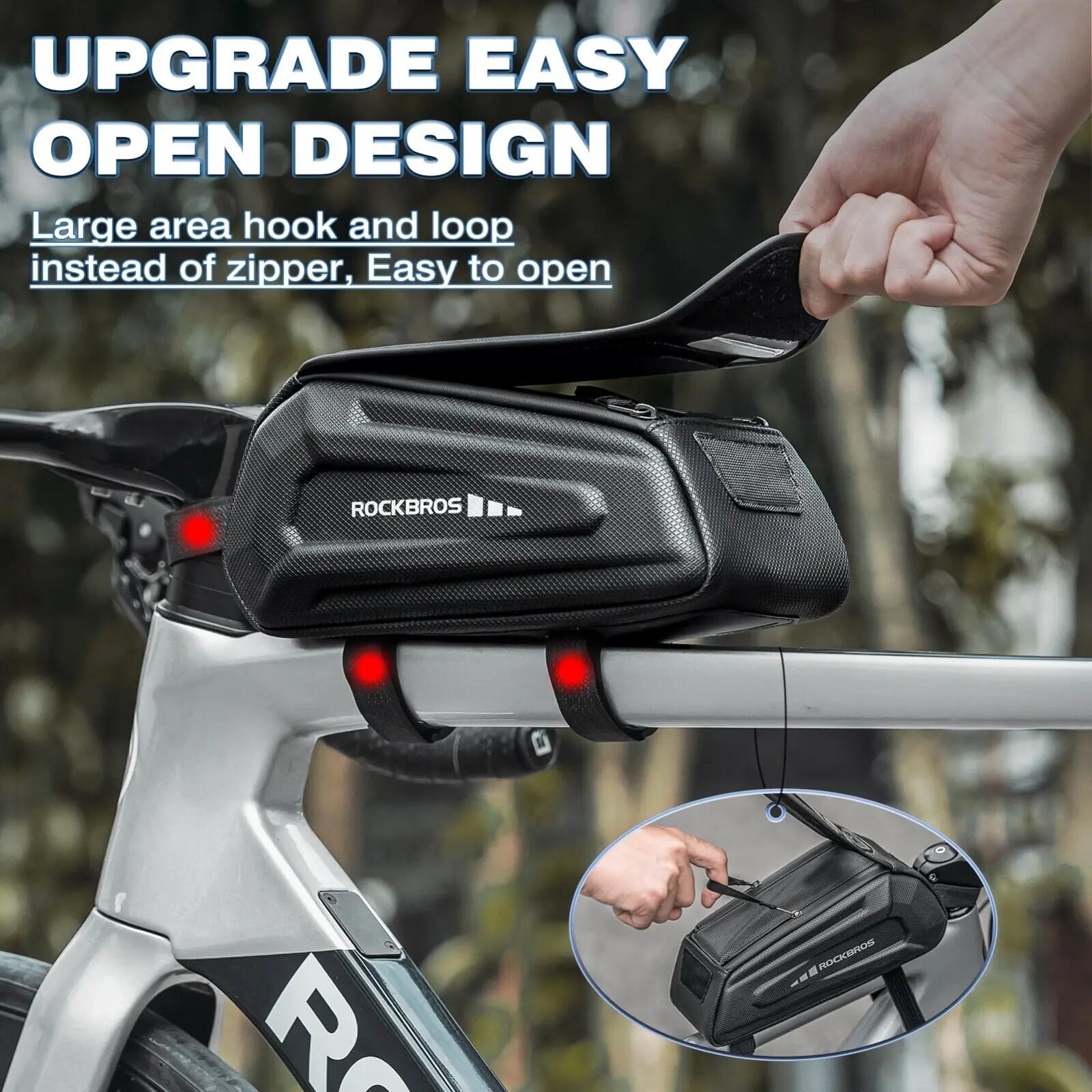 ROCKBROS Fahrradtasche EVA Oberrohr/Lenker/Rahmentasche Handy 2/7