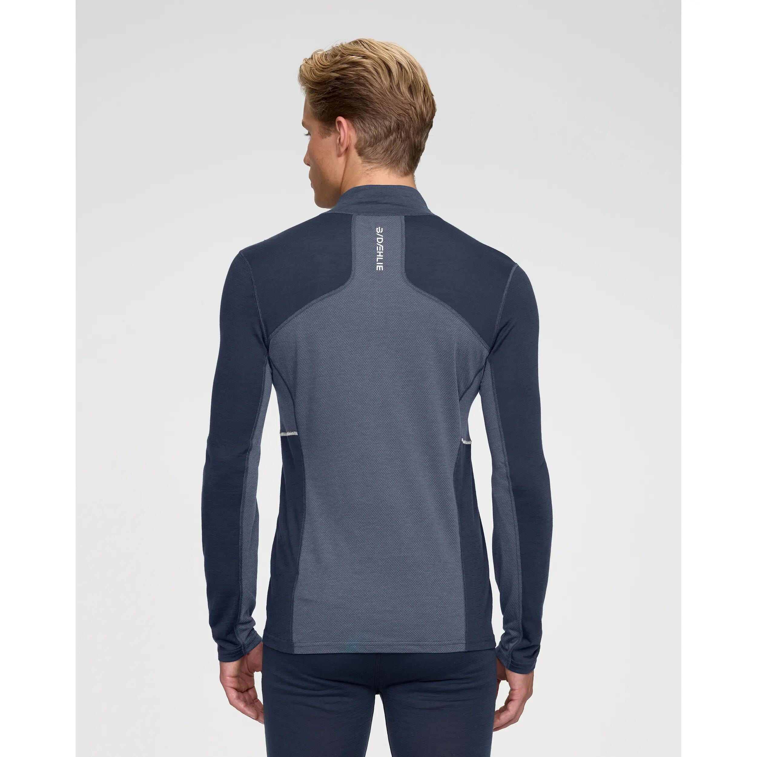 Koszulka termoaktywna pół-zip Daehlie Sportswear Warm Wool 4/4