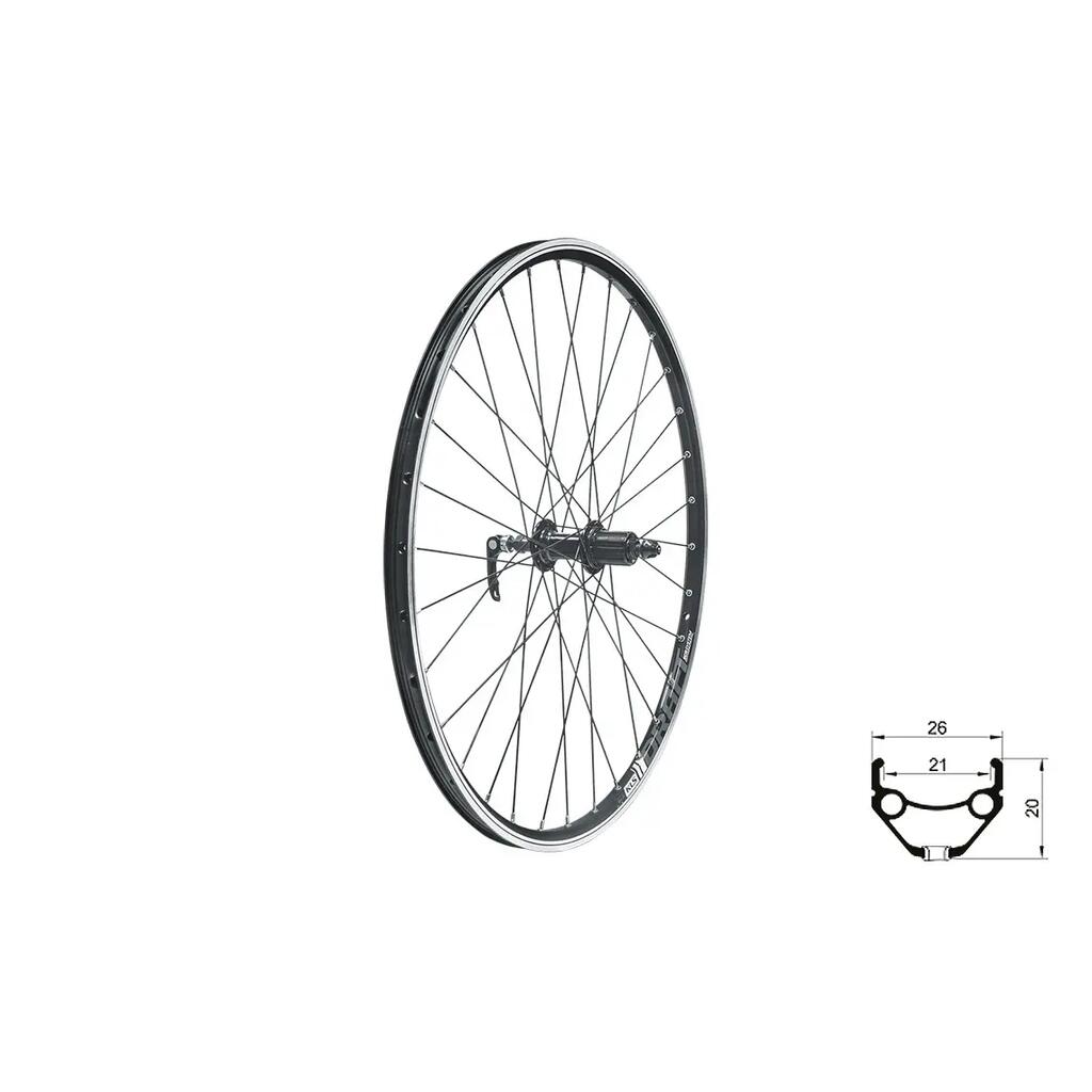 Rear wheel Kellys Draft V-Brake R 28/29"