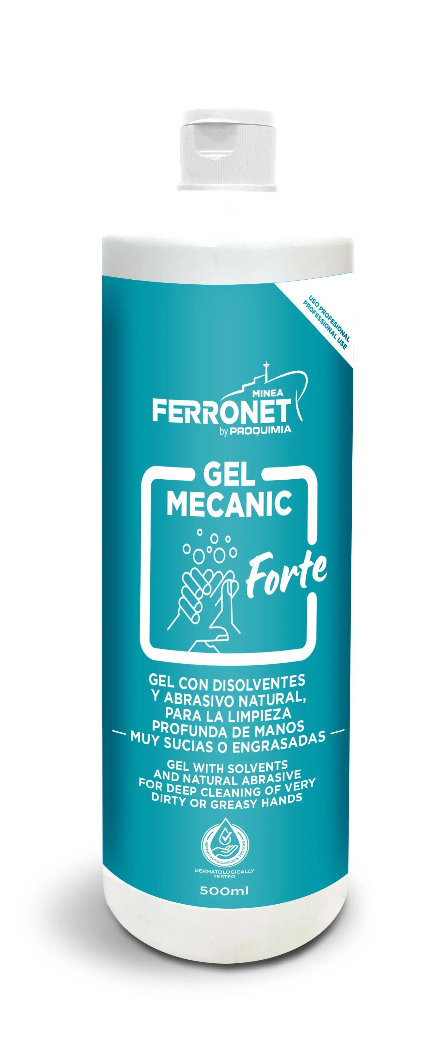 GEL MECANIC FORTE – Limpiador de Manos con Disolventes y Abrasivos Naturales 1/1