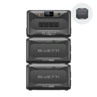 Bluetti generatore apex 300+2×b500k 13kwh reizen,camper,gebruik in noodsituaties