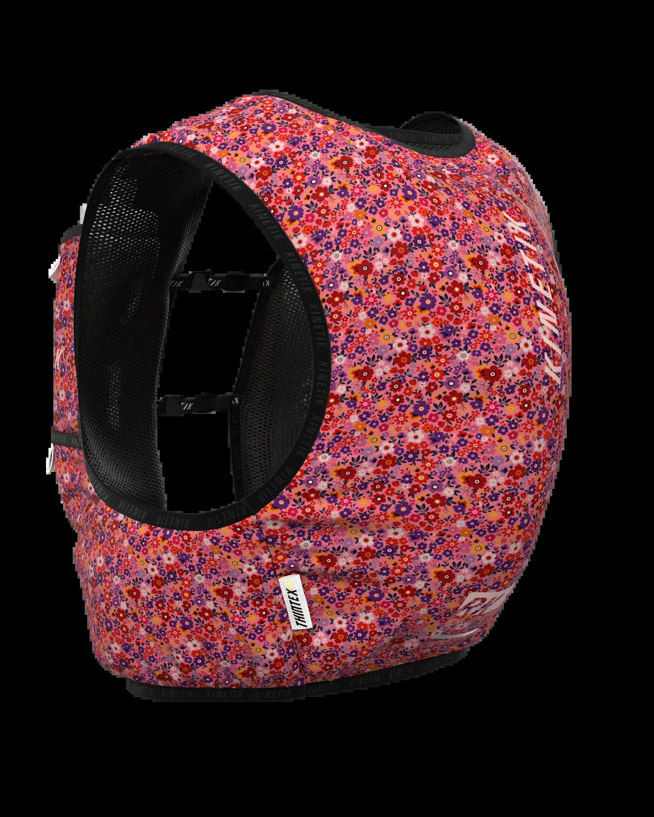 SAC D'HYDRATATION TRAIL RUNNING RK3 FLORAL CHERRY 5/7