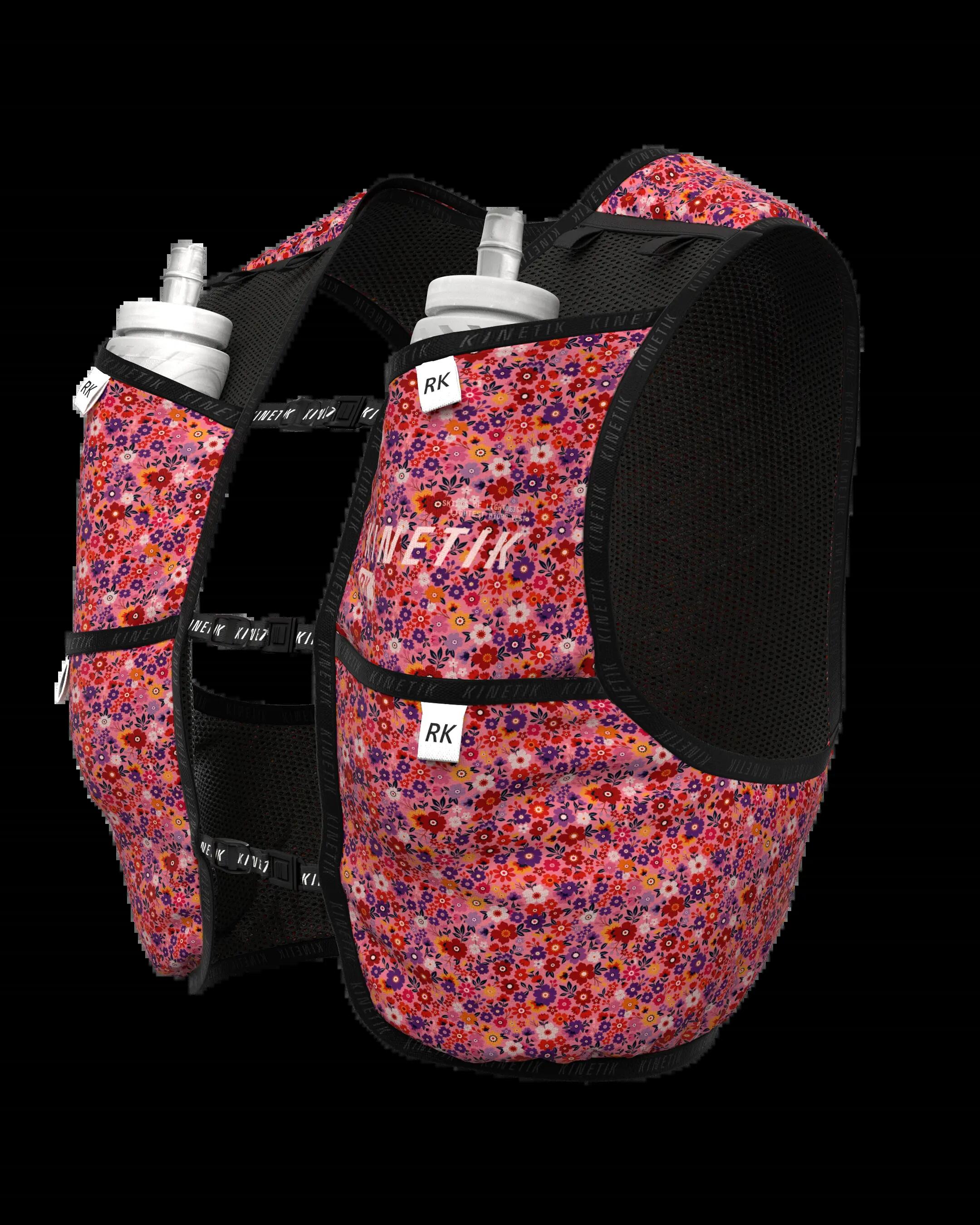 SAC D'HYDRATATION TRAIL RUNNING RK3 FLORAL CHERRY 3/7