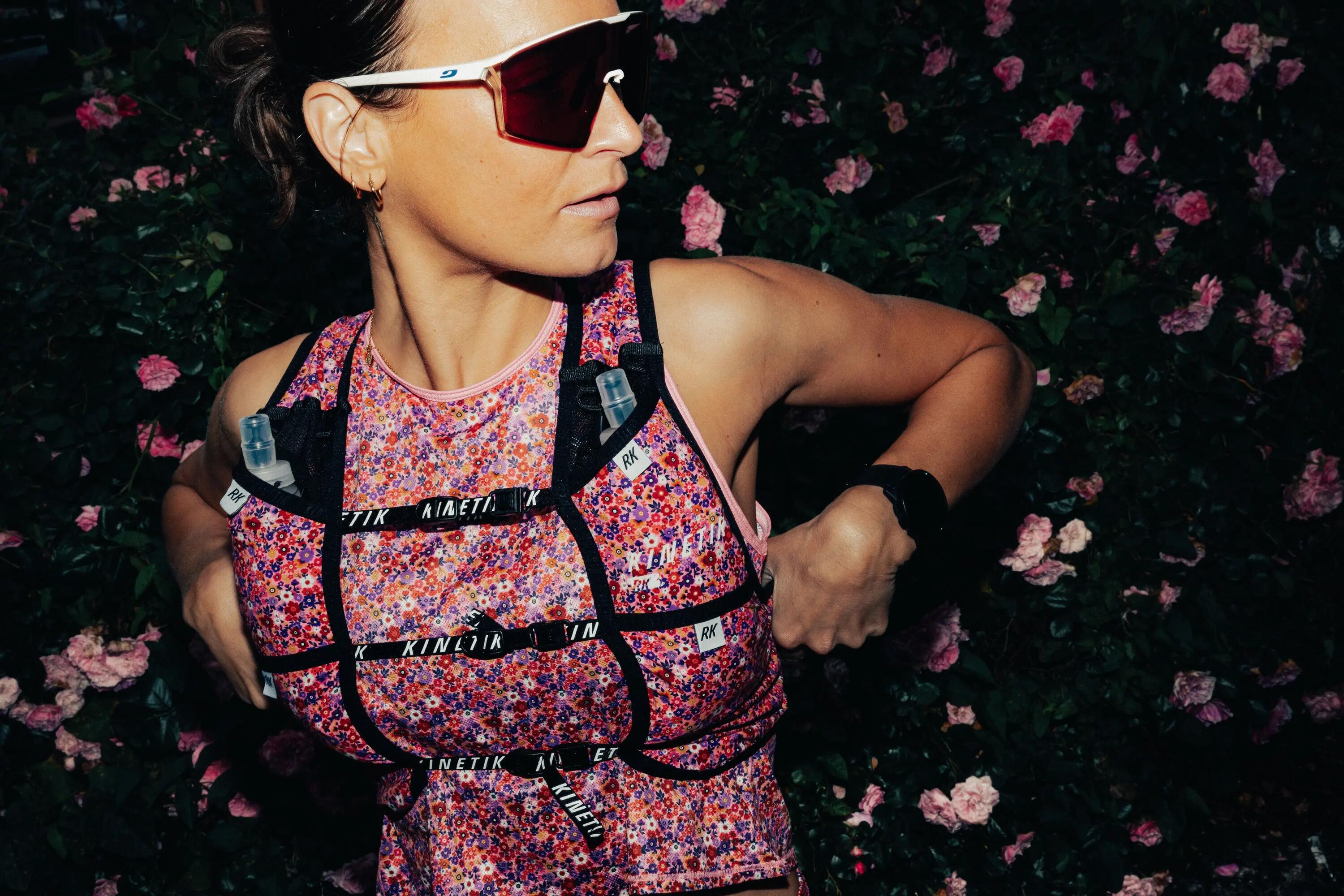 SAC D'HYDRATATION TRAIL RUNNING RK3 FLORAL CHERRY 2/7