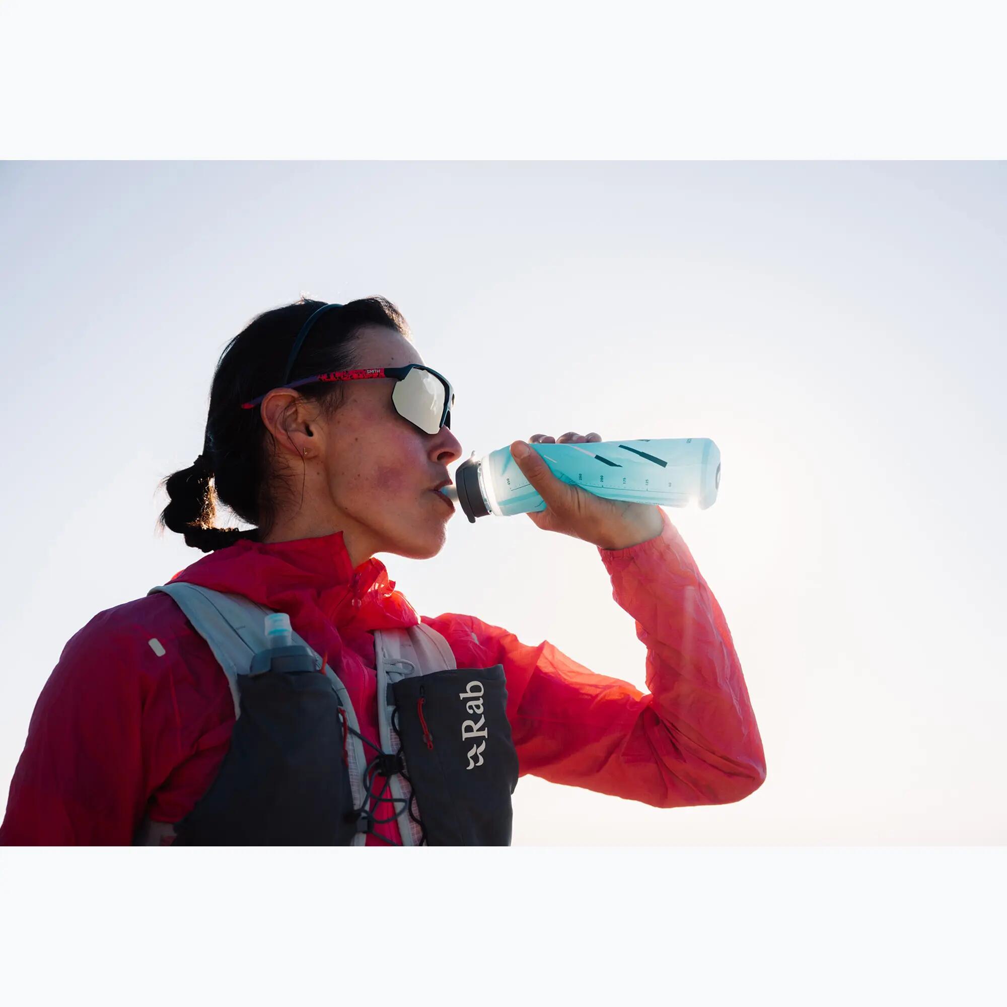 Softflask Hydrapak Ultraflask Speed Malibu Blue 7/7
