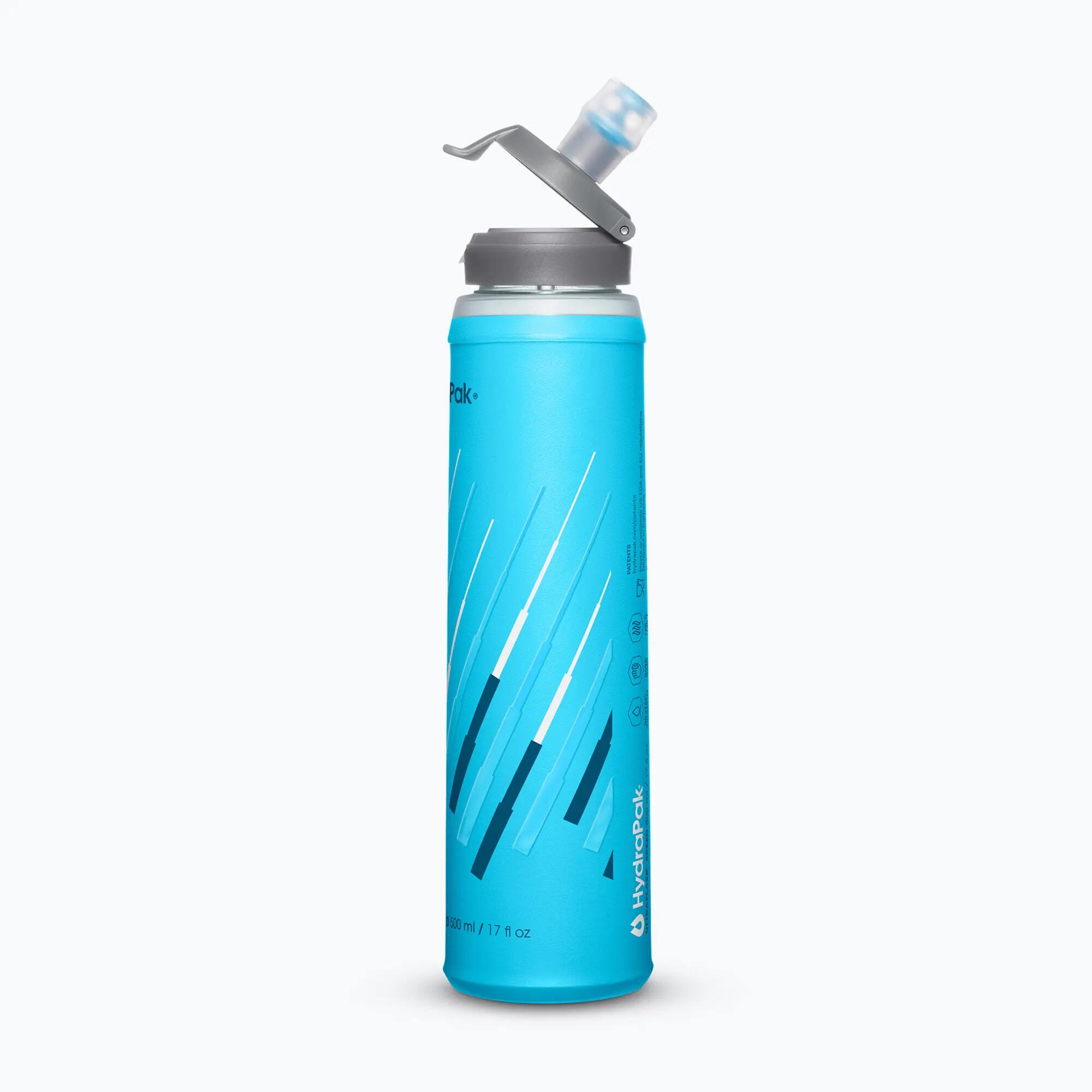 Softflask Hydrapak Ultraflask Speed Malibu Blue 3/7