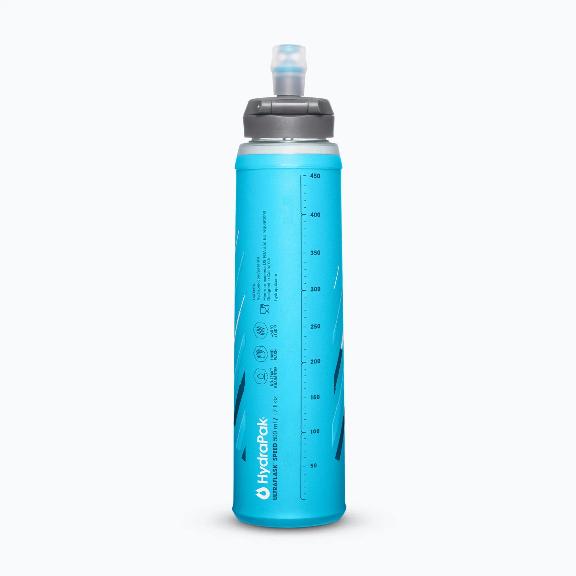 Softflask Hydrapak Ultraflask Speed Malibu Blue 2/7