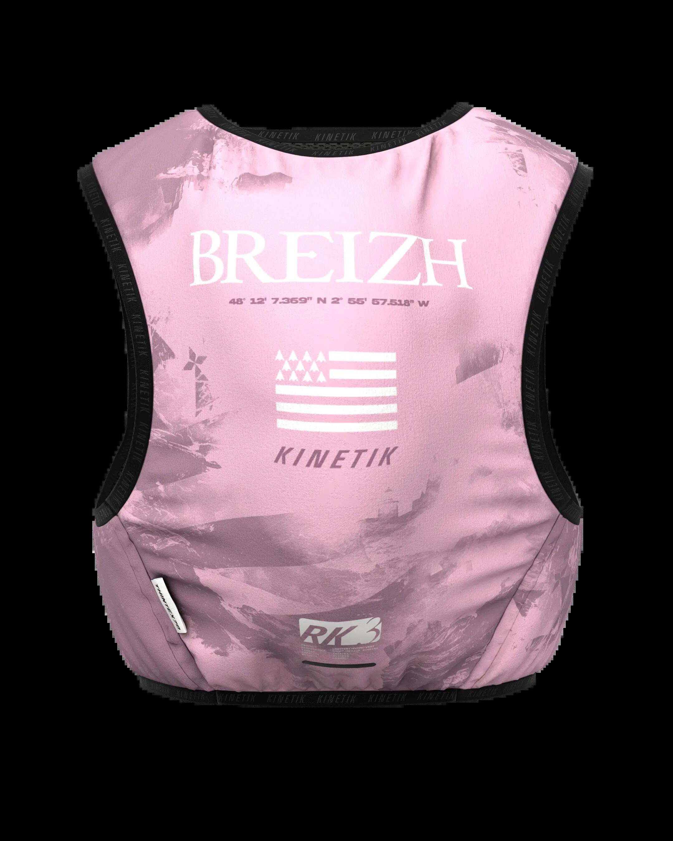 SAC D'HYDRATATION TRAIL RUNNING RK3 BREIZH PINK 5/5