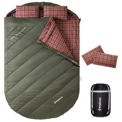 Deken slaapzak freespace double 2 persoons slaapzak -8°c